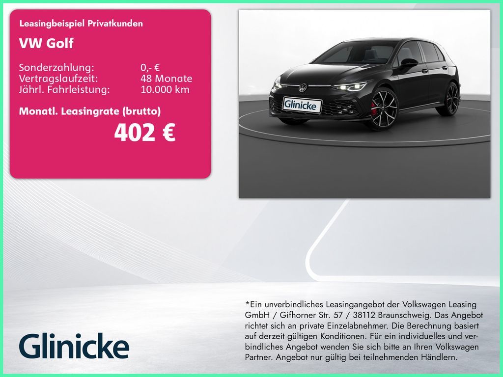 Volkswagen Golf VIII GTD AHK Pano Matrix LM 19