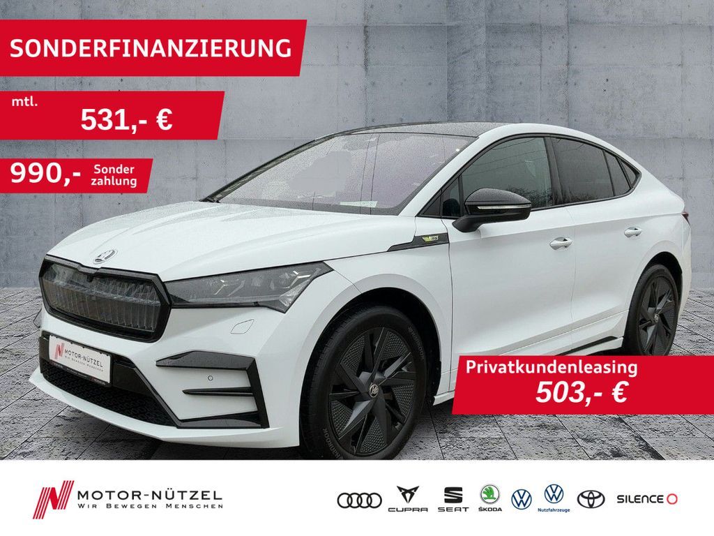 Skoda Enyaq Coupé RS 4x4 SUITE 5JG+MATRIX+NAV+ACC+PANO Leasing
