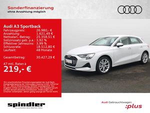 Audi A3 Sportback advanced 35TDI S-tronic / Navi, RFK