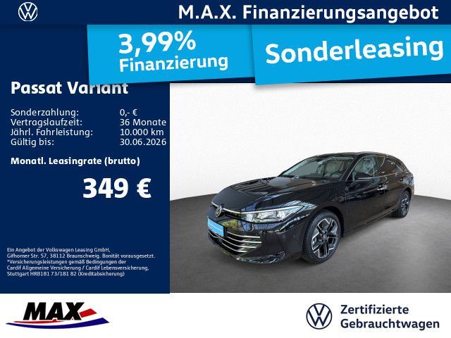 Volkswagen Passat Variant 1.5 TSI eHYBRID ELEGANCE 0,5% MAT Leasing