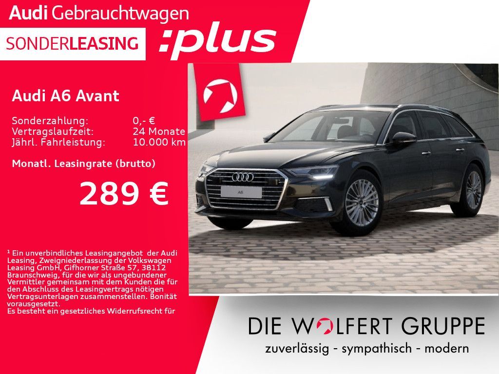 Audi A6 Avant 45 TFSI quattro S tronic SITZBELÜFTUNG Leasing