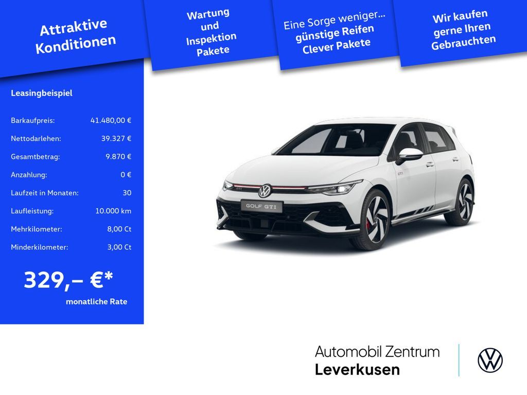 Volkswagen Golf GTI Clubsport ACC LED APP-CONNECT KAM PDC Leasing