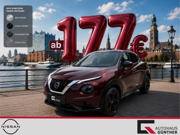 Nissan Juke 1.0 DIG-T Tekna 114PS Automatik | CarPlay | 360° Leasing