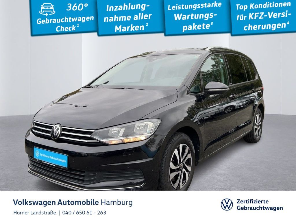 Volkswagen Touran 1.5 TSI DSG Panoramadach Sitzheizung PDC Leasing