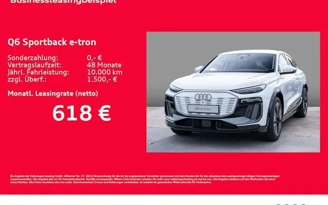 Audi Q6-e-tron-sportback Performance 5dr