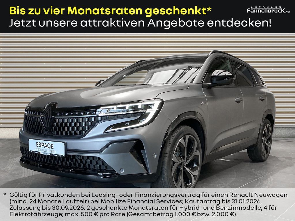 Renault Espace 6 Esprit Alpine E-Tech Full Hybrid 200 AC Leasing