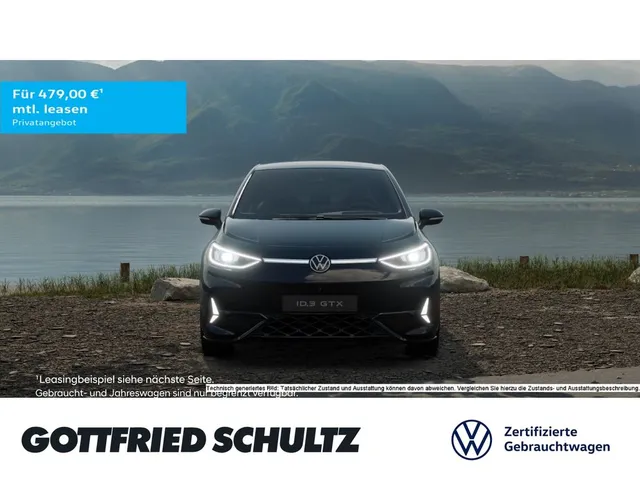 Volkswagen ID.3 Performance 240 kW GTX Navi LED APP-Connect