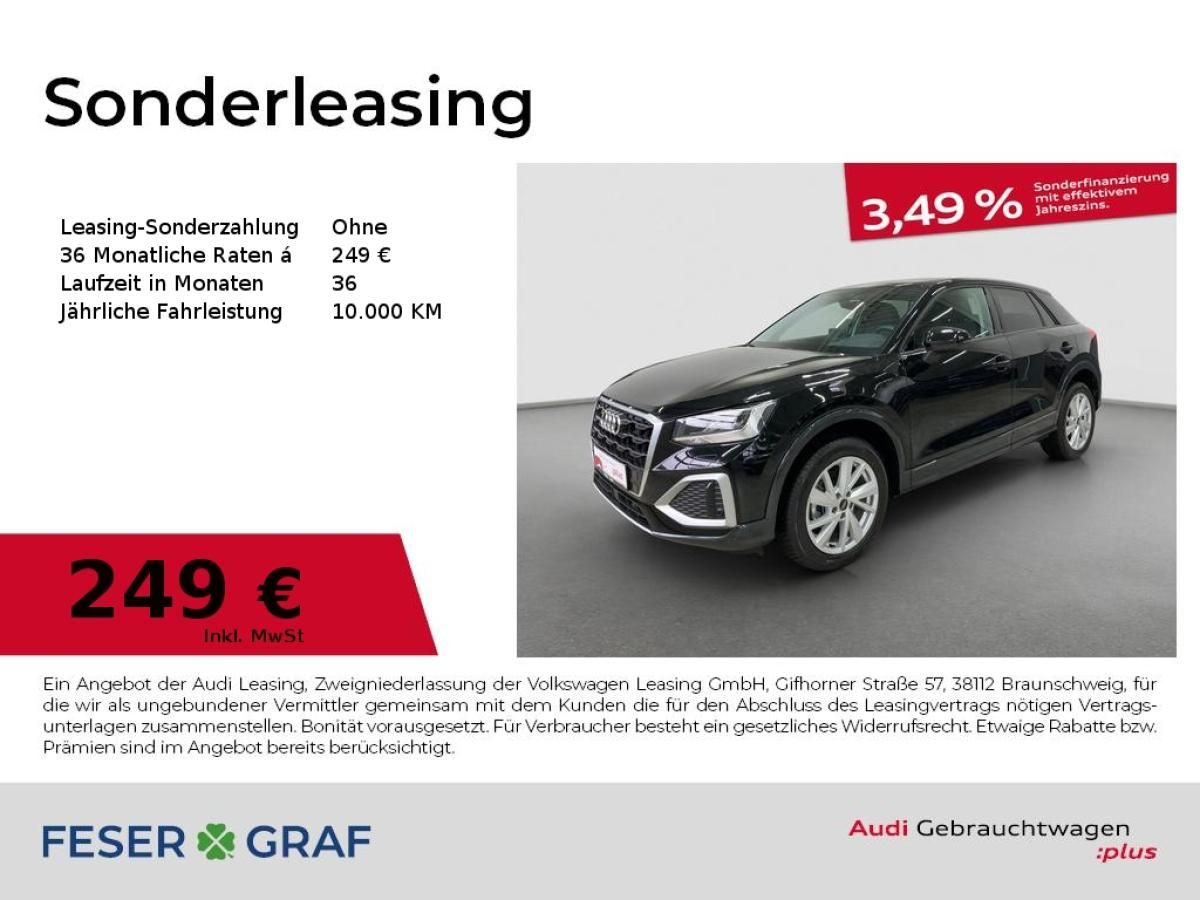 Audi Q2 35 TFSI advanced S tronic Navi SHZ Leasing