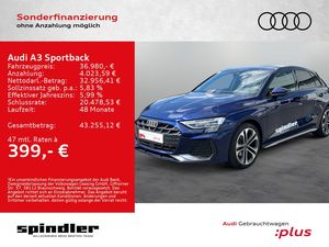 Audi A3 Sportback S-Line 35 TFSI S-tronic / Navi, LED