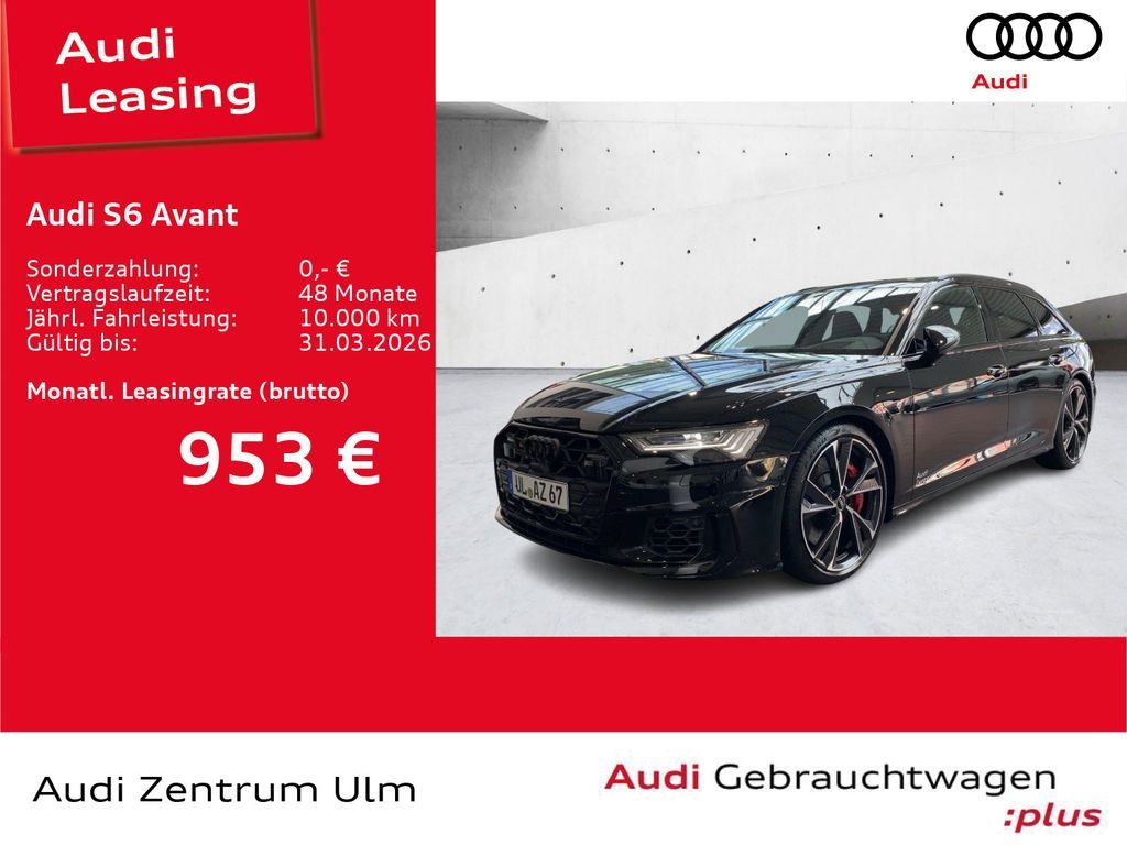 Audi S6 Avant TDI qu 21 AHK B&O HuD NAVI PANO STANDH Leasing