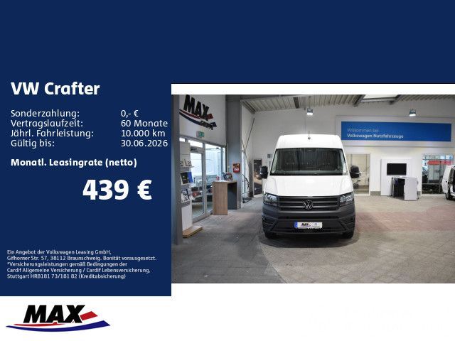 Volkswagen Crafter 35 Kasten HD MR 2.0 TDI 103 kW*KAMERA*PD Leasing