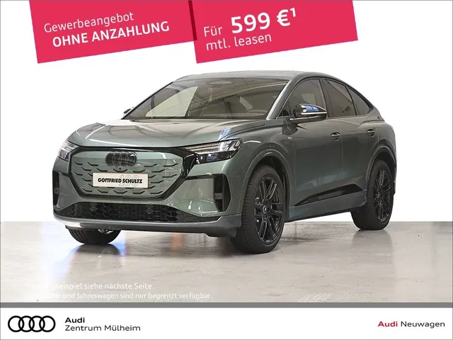 Audi Q4 e-tron Sportback performance 286 PS Sofort Ve
