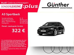 Audi A3 Sportback 35 TFSI S LINE++WINTERRÄDER+SONOS++