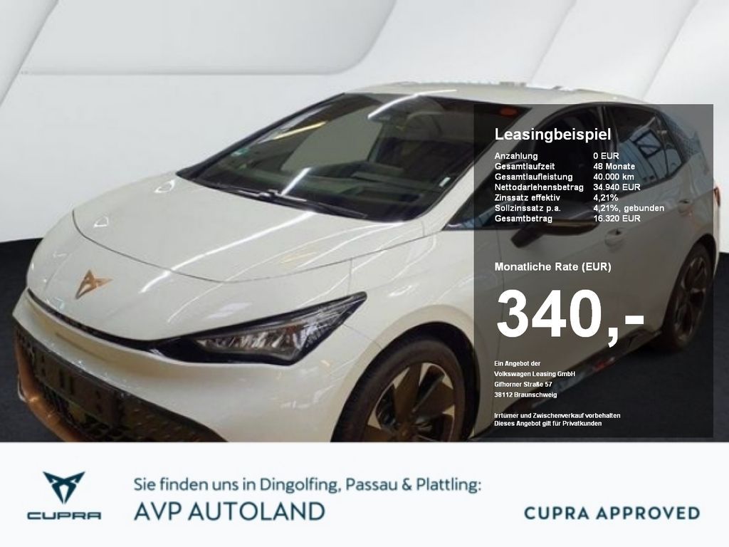 Cupra Born 170 kW 77 kWh | NAVI | LED | ACC | SITZH. | Leasing