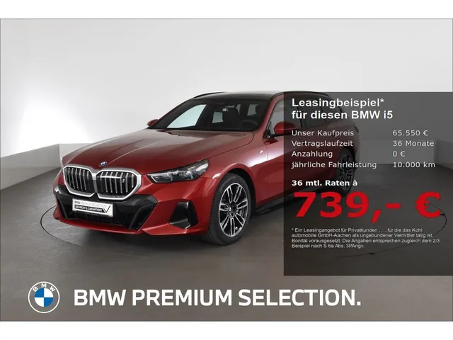 BMW i5 xDrive 40 M Sport Anhängerkupplung Bowers & W
