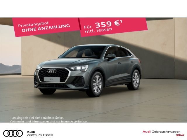 Audi Q3 Sportback 40 TFSI quattro S-TRONIC LED NAV SH Leasing