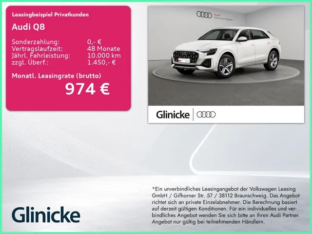 Audi Q8 SUV 55 TFSI e quattro NEUBESTELLUNG