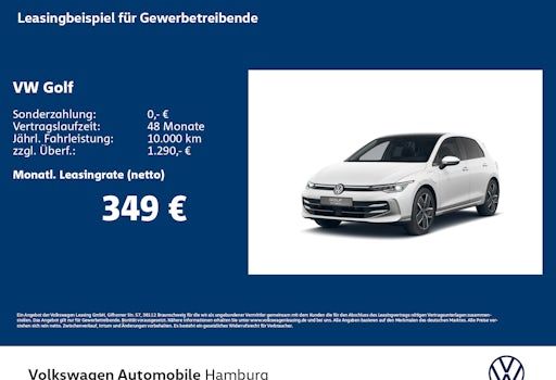 Volkswagen Golf 1.5 EHybrid OPF 110kW DSG Style 5dr Kauf
