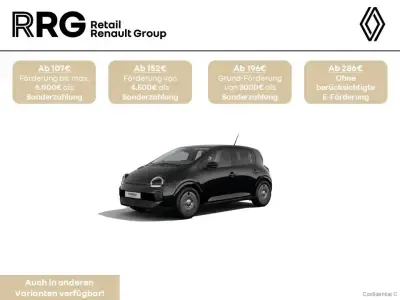 Renault Twingo E-TECH elektrisch Evolution 80hp Urban Range Leasing
