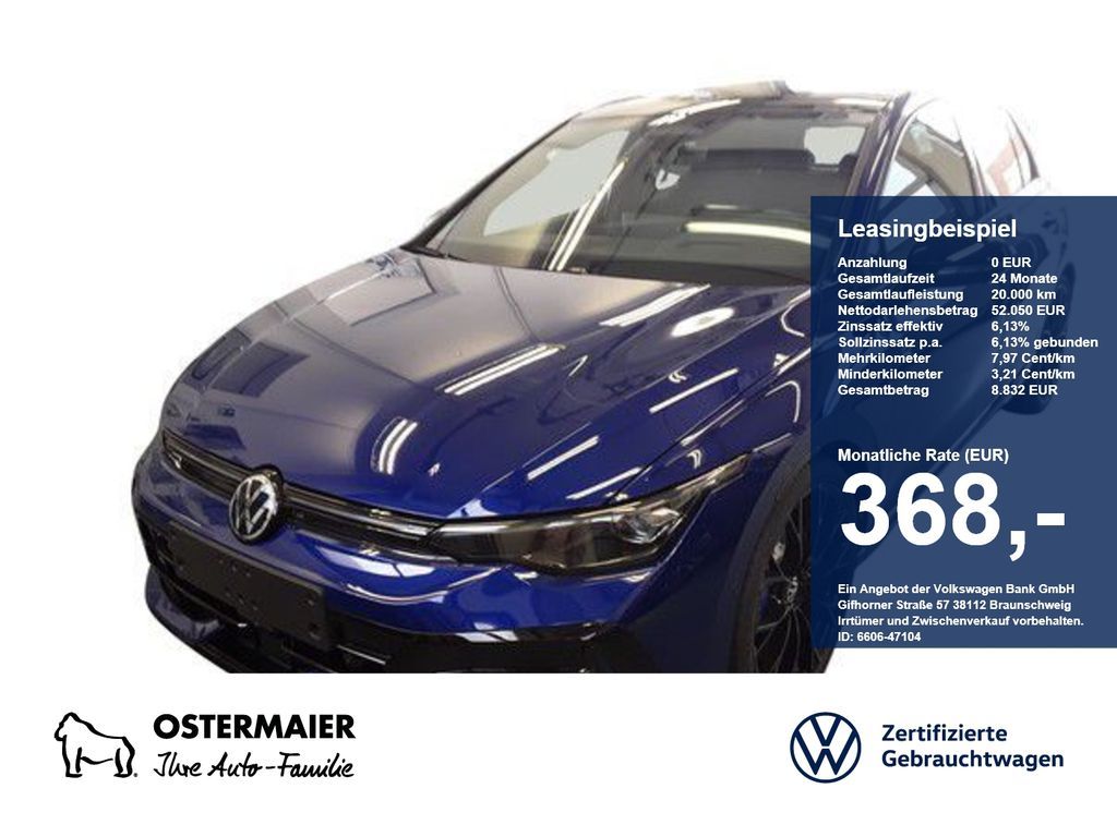 Volkswagen Golf VIII R BLACK STYLE 2.0TSI 333PS DSG 4M ACC. Leasing
