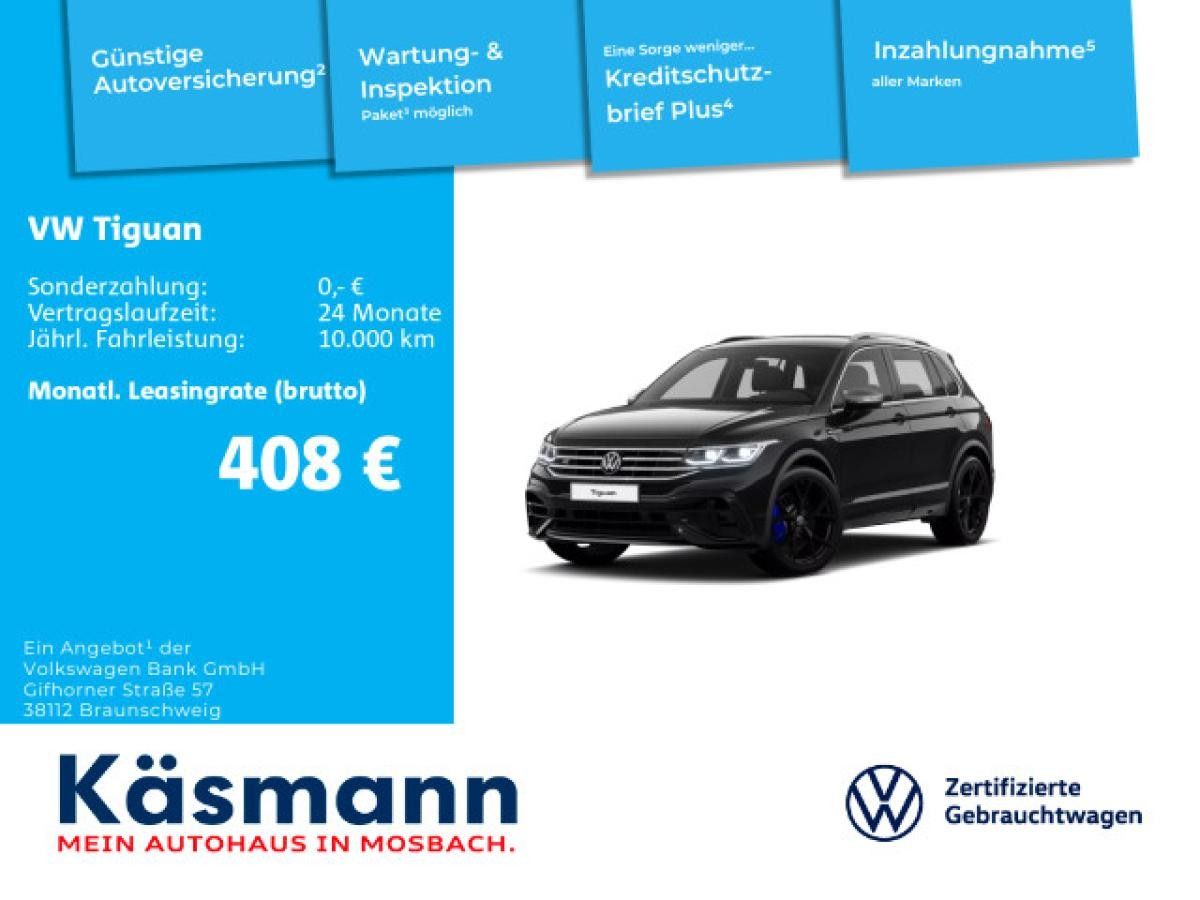 Volkswagen Tiguan R 4Motion NAVI KAM KEYLESS NAPPA INKL. WINTERRÄDER Leasing