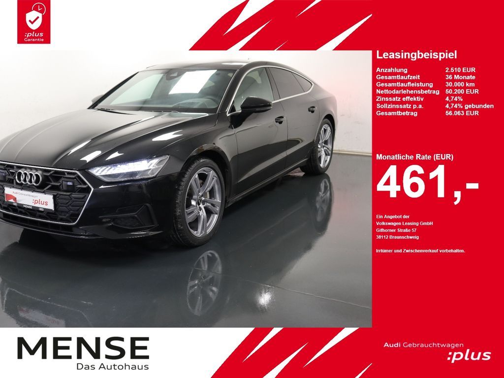 Audi A7 Sportback 45 TDI quattro S tronic Matrix|AHK Leasing