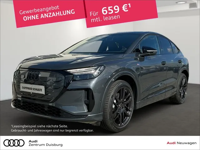 Audi Q4 e-tron Sportback performance 210kW StandHZG E