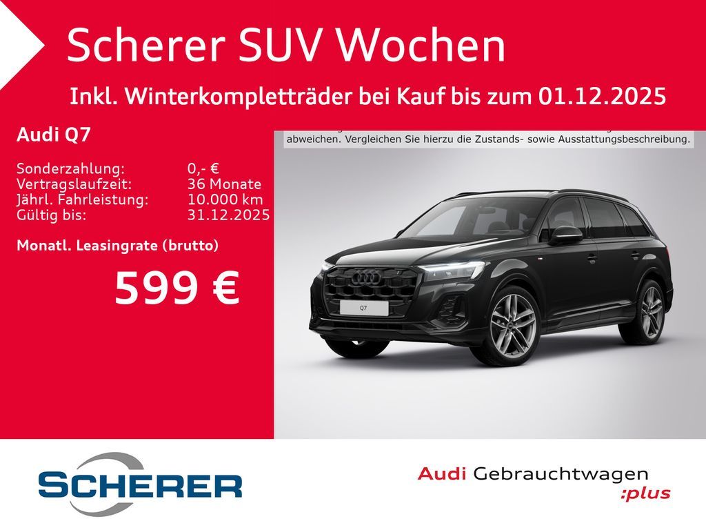 Audi Q7 45 TDI quattro S line MATRIX HuD ASSISTENZ PL Leasing