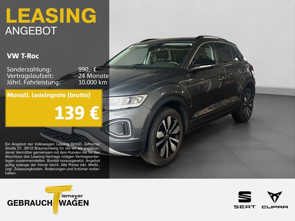 Volkswagen T-Roc 1.0 TSI GOAL NAVI ASSIST APP-CON PRIVACY Leasing