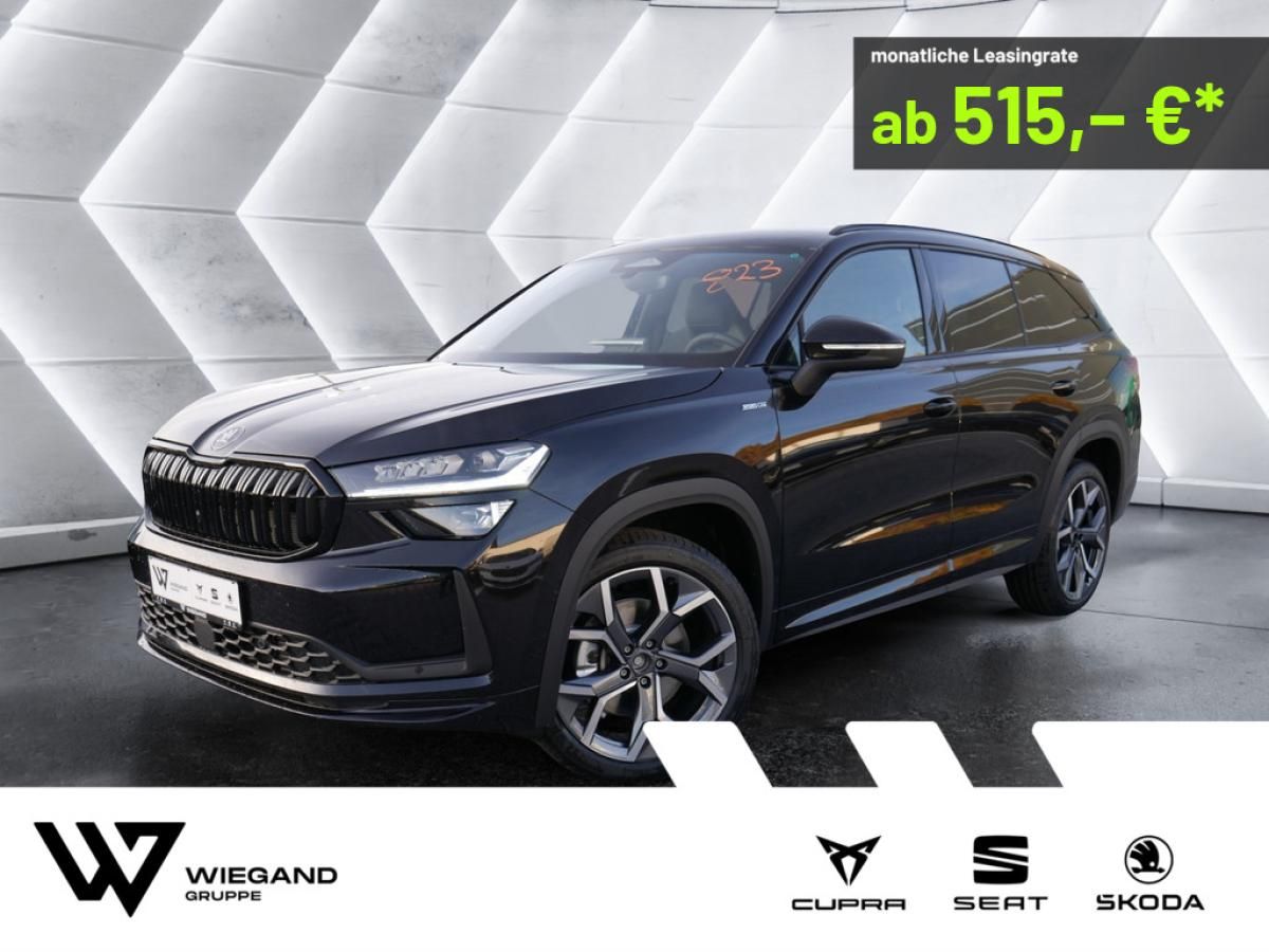 Skoda Kodiaq 2.0 TDI Sportline 4X4 LED MEMORY 7-SITZER *823* Leasing