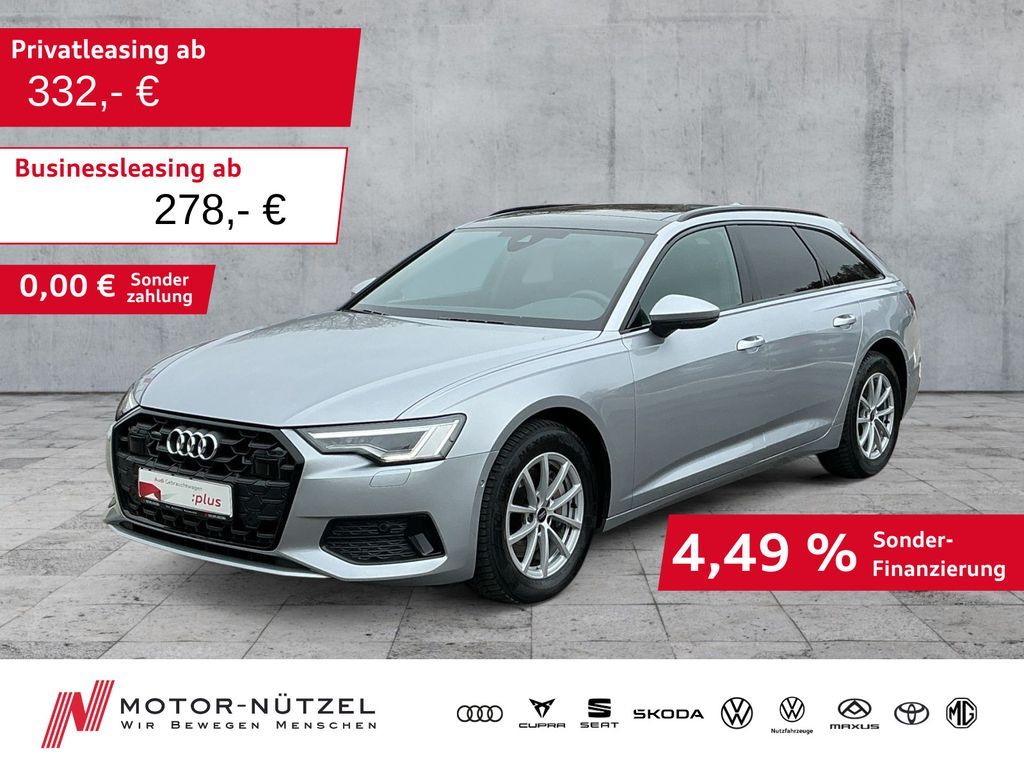 Audi A6 Avant 45 TDI QU ADVANCED MATRIX+NAVI+AHK+PANO Leasing