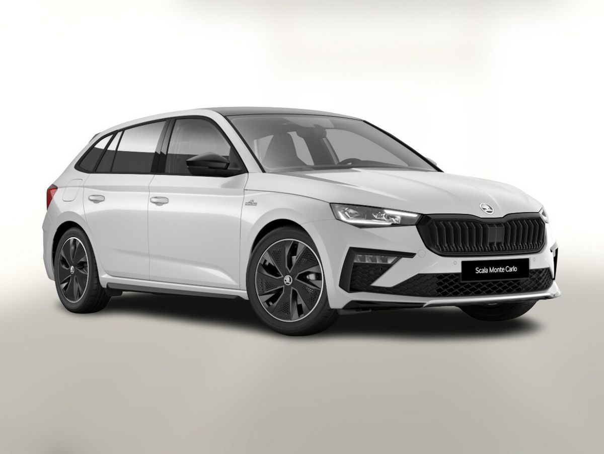 Skoda Scala DSG MonteC Pano Matrix Nav ACC SideA Kam Leasing privat Leasing