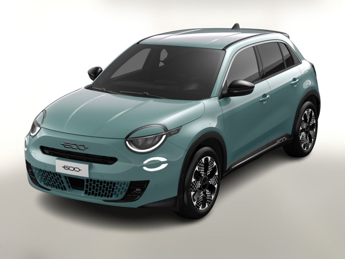 Fiat 600 Hybrid La Prima SHZ eHK ACC Nav Kam 360°PDC Leasing privat Leasing