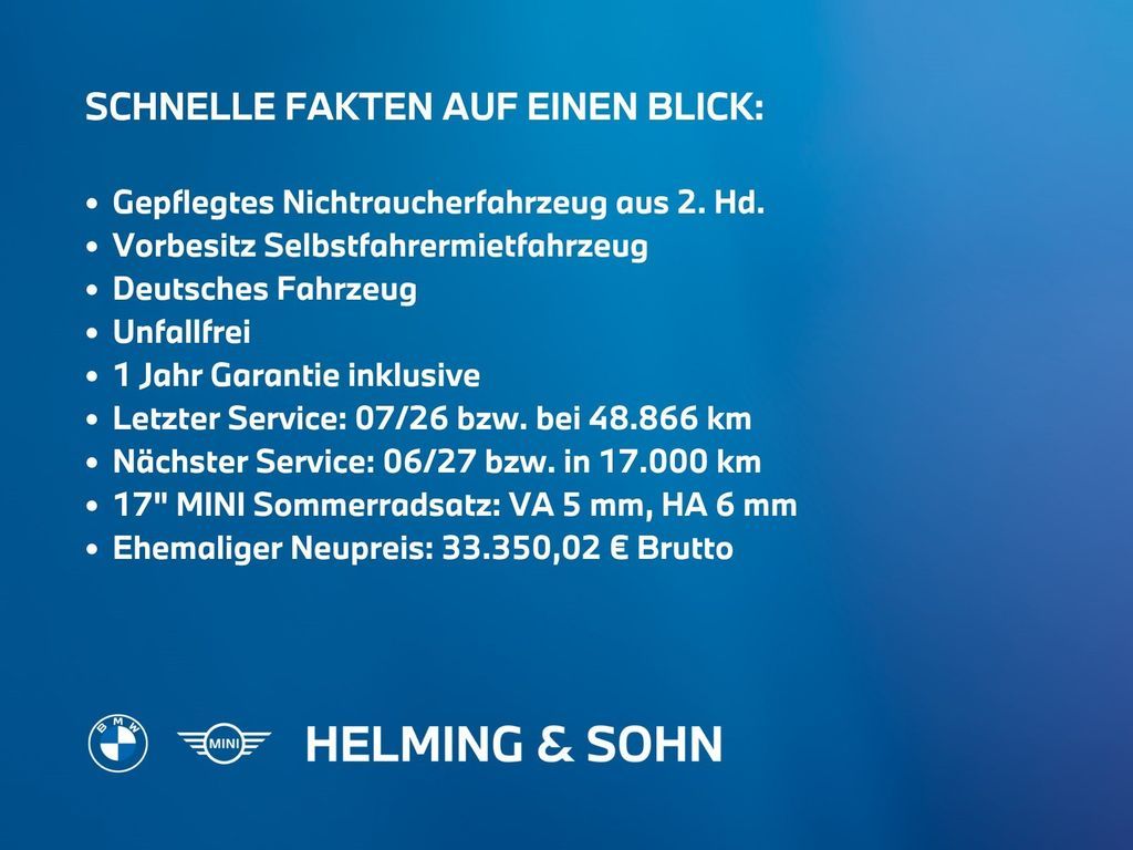 MINI One Clubman DAB LED RFK Navi Komfortzg. Shz. uvm Leasing