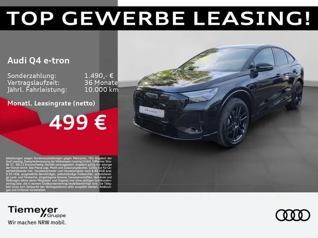 Audi Q4 e-tron Sportback 2x S LINE MATRIX SONOS PANO