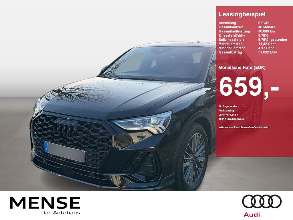 Audi Q3 Sportback S line 35 TDI S tronic LED|SONOS Leasing