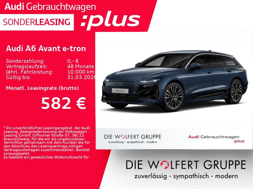 Audi A6 Avant e-tron quattro **0,25%**AHK*ACC*360° Leasing