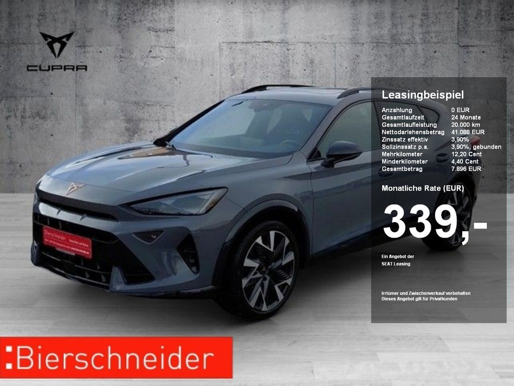 Cupra Formentor 333 VZ ab 339.- 1.590.-Anzahlung eSitz Leasing