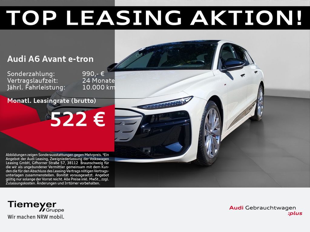 Audi A6 Avant e-tron S LINE PANO BuO LM21 AHK Leasing