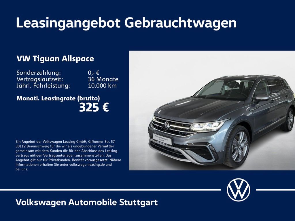 Volkswagen Tiguan Allspace Elegance 2.0 TDI DSG Navi Kamera Leasing