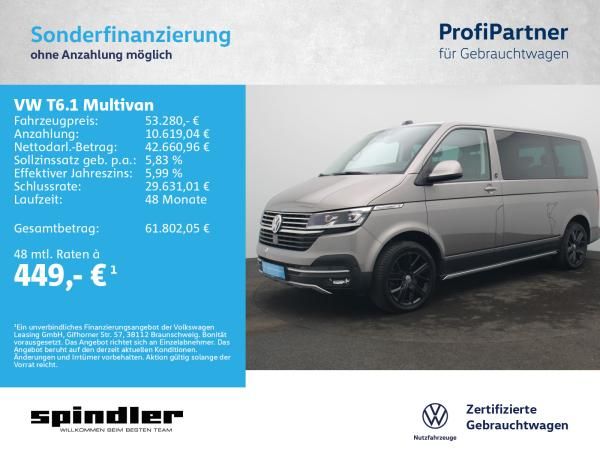 Volkswagen T6.1 Multivan PanAmericana 4M DSG / Standh, AHK Leasing