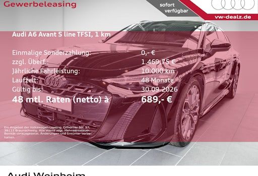 Audi A6-avant E-hybrid Quattro 270kW S Tronic Avant 5dr Kauf