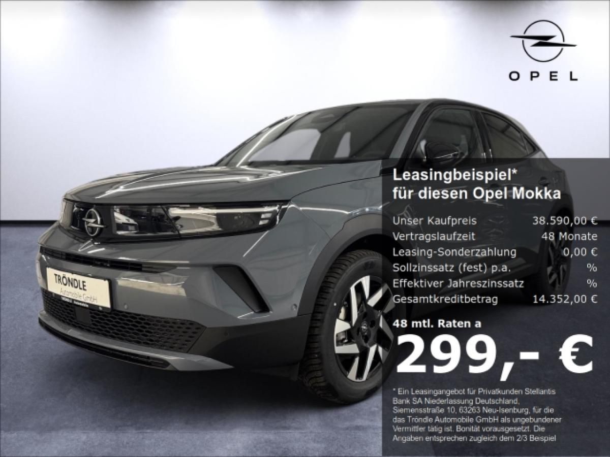 Opel Mokka Electric Edition -Lader Rückfahrk. SHZ LHZ Allw Leasing