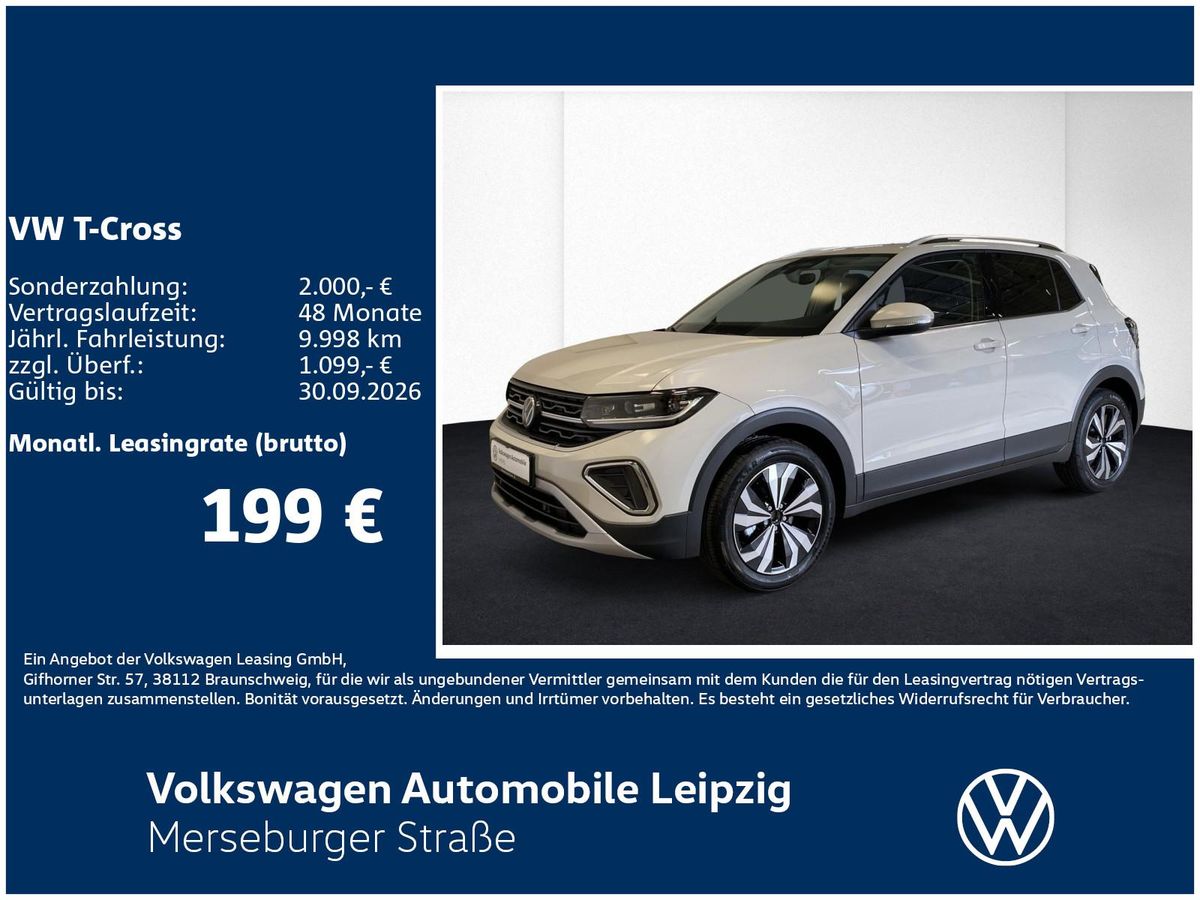 Volkswagen T-Cross Style TSI DSG Preisvorteil 5054 € Leasing