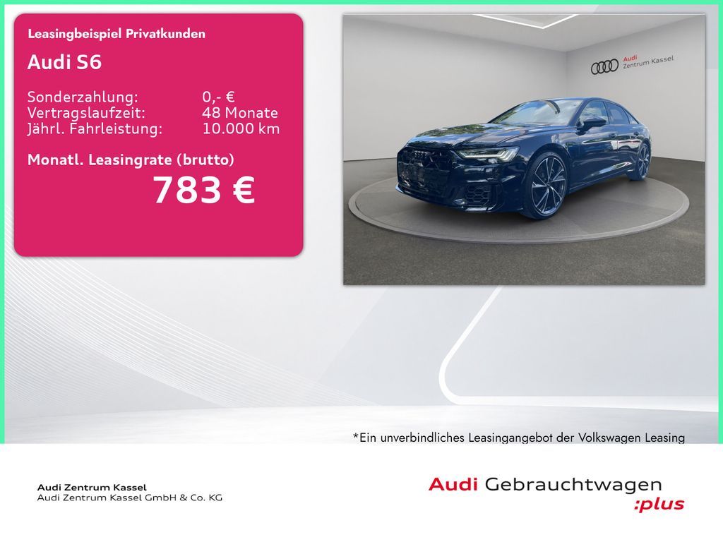 Audi S6 Lim. 3.0 TDI qu. Matrix B&O Pano Alcantara Leasing