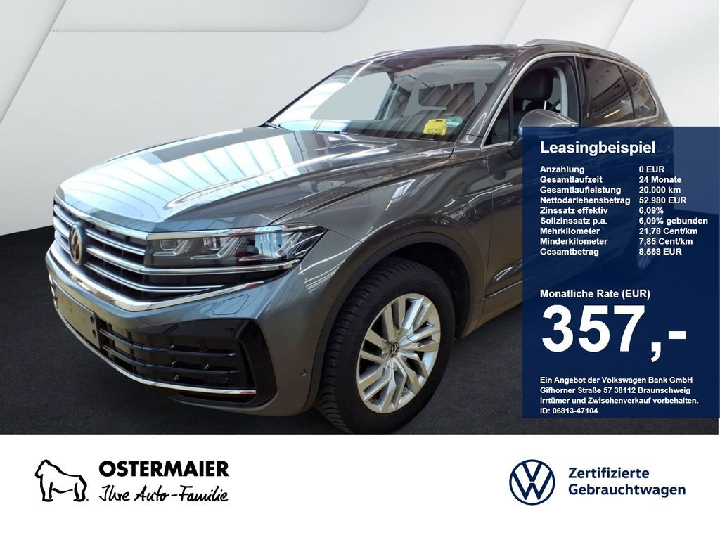 Volkswagen Touareg ELEGANCE 3.0TDI 231PS ACC.AHK.KAMERA.NAV Leasing