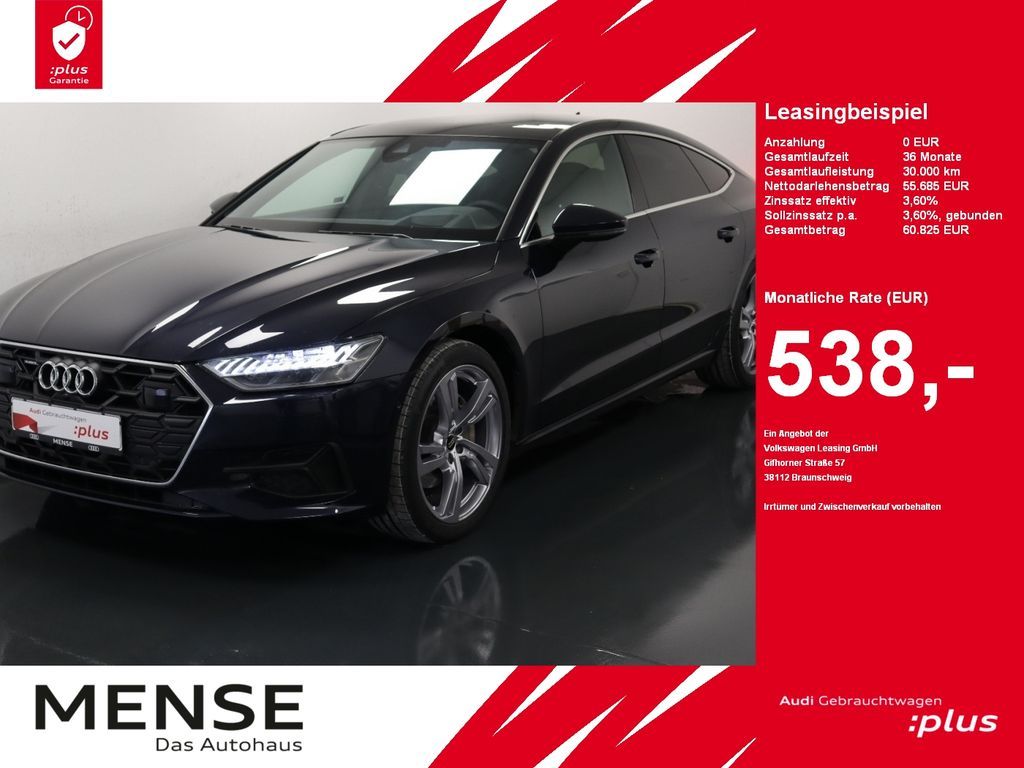 Audi A7 Sportback 45 TDI quattro S tronic Matrix|AHK Leasing