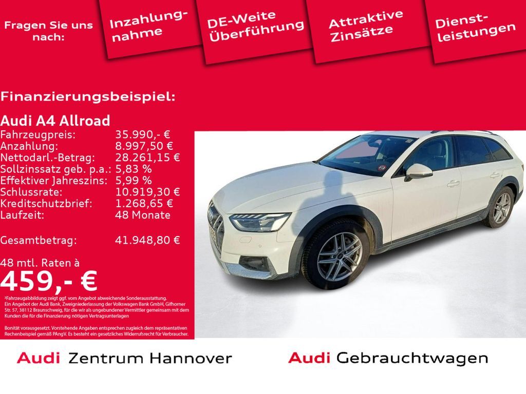 Audi A4 allroad quattro 40 TDI AHK virtual DAB Leasing