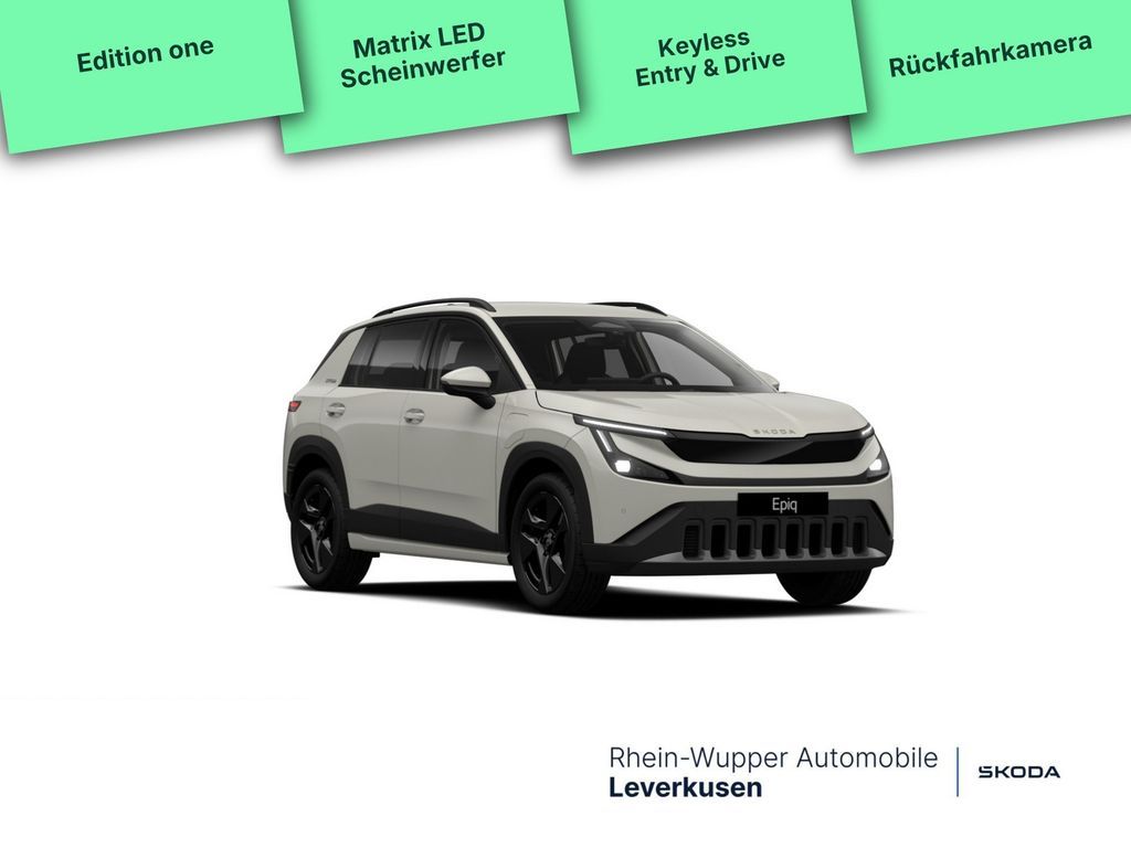 Skoda Epiq Edition Eins 55 MATRIX LED KAM ACC PDC NAVI Leasing