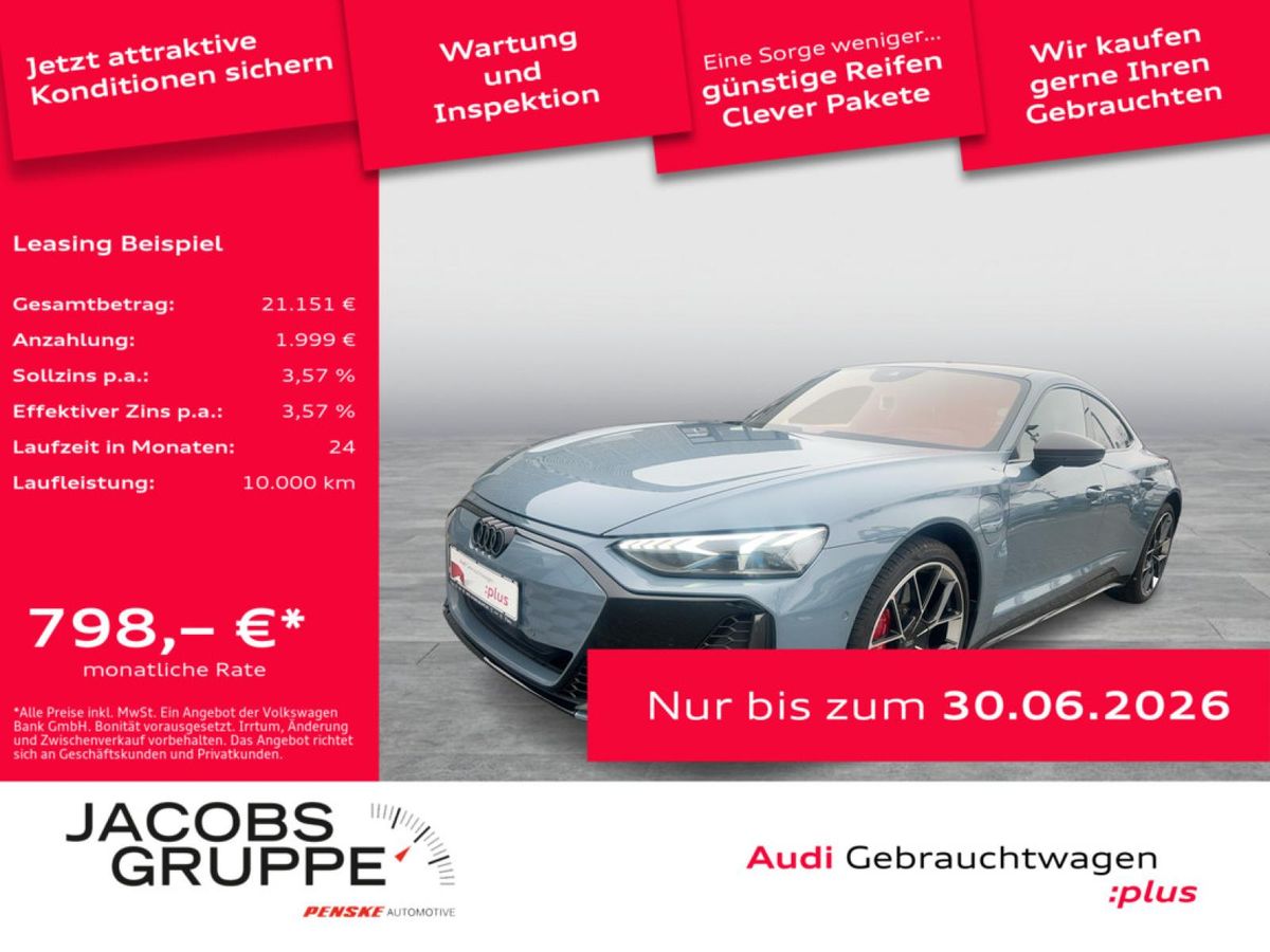 Audi RS e-tron GT Facelift/Carbon/189UPE/Laser/HuD/360°/S-Sitze pro Leasing